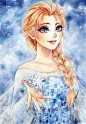 Snow Queen Elsa by cherriuki on deviantART