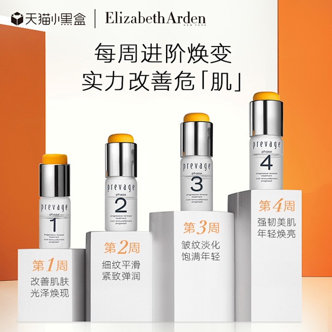 【小黑盒】雅顿铂粹御肤安瓶精华液40ml...