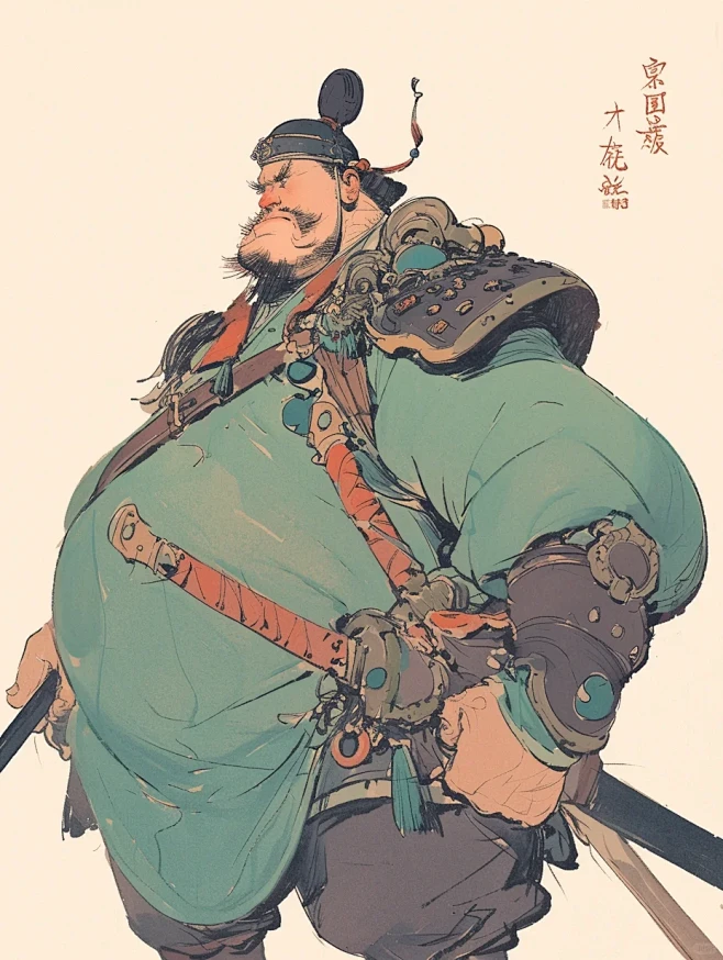 {AI系列}东方角色设定（卡通，写实）