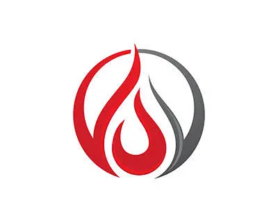 火火焰 logo 模板矢量-花瓣网