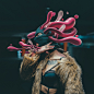 Beauty n Smok3d : Personal project to invest the union between 3D and artistic photography 