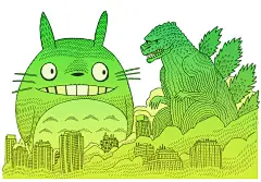 鬼才插图设计师·Dan Hipp邪恶插画作品
