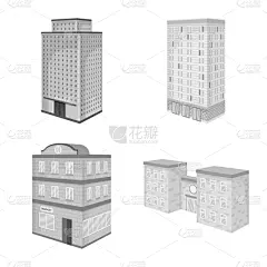 现代,分离着色,房地产,图标,一个物体,传媒,商务,灰色,莫诺湖,建筑业