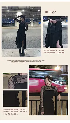 安妮不火赫本风吊带连衣裙春夏新款2021微胖显瘦裙子收腰小黑裙女-淘宝网