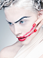 Creative Beauty Photography by Aleksandra Zaborowska | Inspiration Grid : Aleksandra Zaborowska is a Polish fashion photographer based in Berlin, Germany. She specializes in portraiture and explores her unique sensibilities to portray delicate emotions an