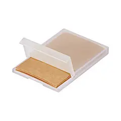 MUJI 无印良品 日本产 PP名片夹\名片盒  长9.8*6.3*