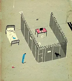 苏格兰插画师Paul Blow人物插画设计作品欣赏