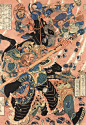 歌川国芳（うたがわ くによし，英译Utagawa Kuniyoshi，1798年－1861年）号一勇斎、朝桜楼，日本江户时代人，是浮世绘歌川派晚期的大师之一。