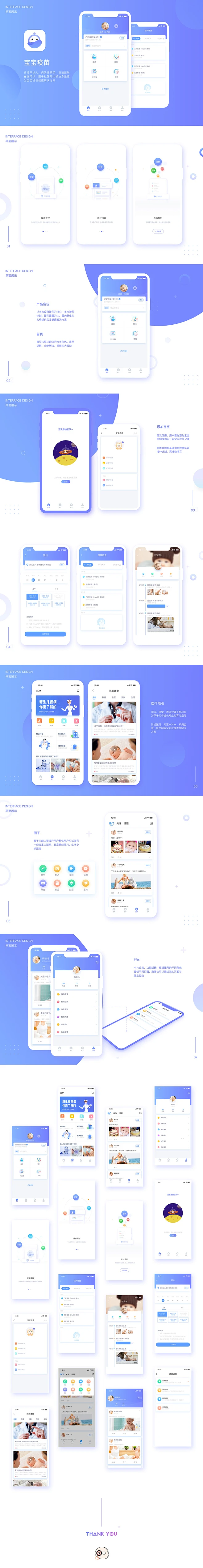 整套APP项目详解-UI设计-作品集包装-作品集参考 -花瓣网
