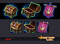 Props, Armor, Weapon, Julia Titova : Items / stuff for Action RPG MOBA game Juggernaut Wars - https://jw.my.com/