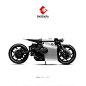 一组非同寻常的机车改装概念，来自法国图像设计工作室 Barbara Custom Motorcycles - Photoshop Preparations 。 ​​​​