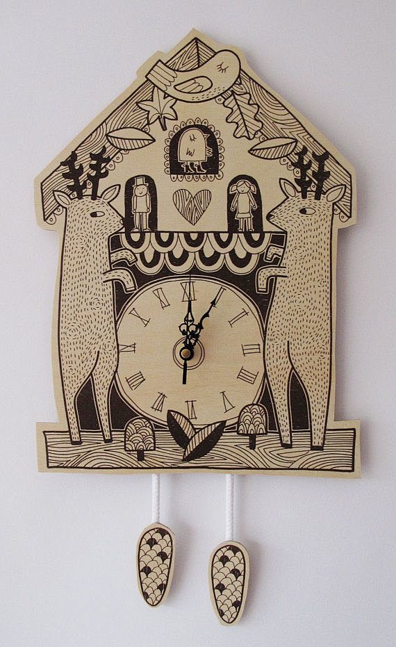 A cute cuckoo clock ...