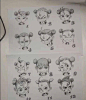 据说是哪吒的早期形象设定备选，大家喜欢哪个～ ​​​​