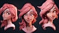 20230418_05 Stylized girl expresions
