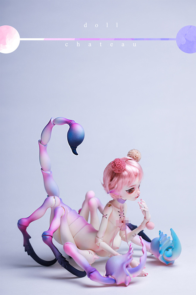 dollchateau特体限量版天蝎座卡戎全套原创设计bjd已售完仅展淘宝网