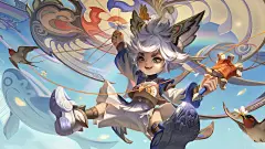 游戏壁纸,王者荣耀,李元芳,飞鸢探春