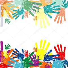 抽象矢量手指纹背景