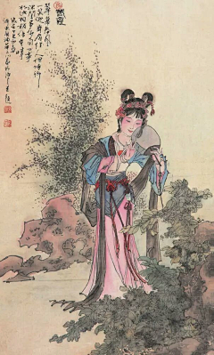 禾风君采集到工笔水墨