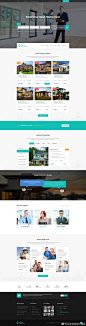 一组房地产行业 、房屋交易、房屋租赁类分类信息平台的设计参考 #网页设计# ​​​​