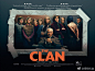 #电影海报#《The Clan》剧情海报设计。很浓郁的色调，有很强的心理暗示。