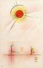 Wassily Kandinsky. Shine. 1929 year
Watercolor and Indian ink on paper

20.9 × 13.3" (53.0 × 33.8 cm)

London, Christie's