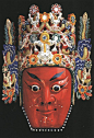 地戏--薛仁贵 - 贵州古傩 - 傩文化 贵州傩文化博物馆薛仁贵，《薛仁贵征东》中的唐军主帅，传说为白虎星下凡。