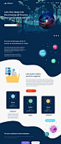 Dishum web Landing Page Design Available on UI8 for $14