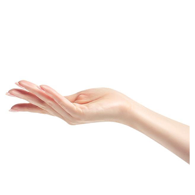 手