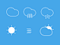 Simple Weather Icons