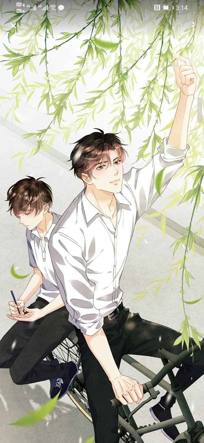 耽美BL 纯爱动漫美少年 二次元手绘 插画漫画