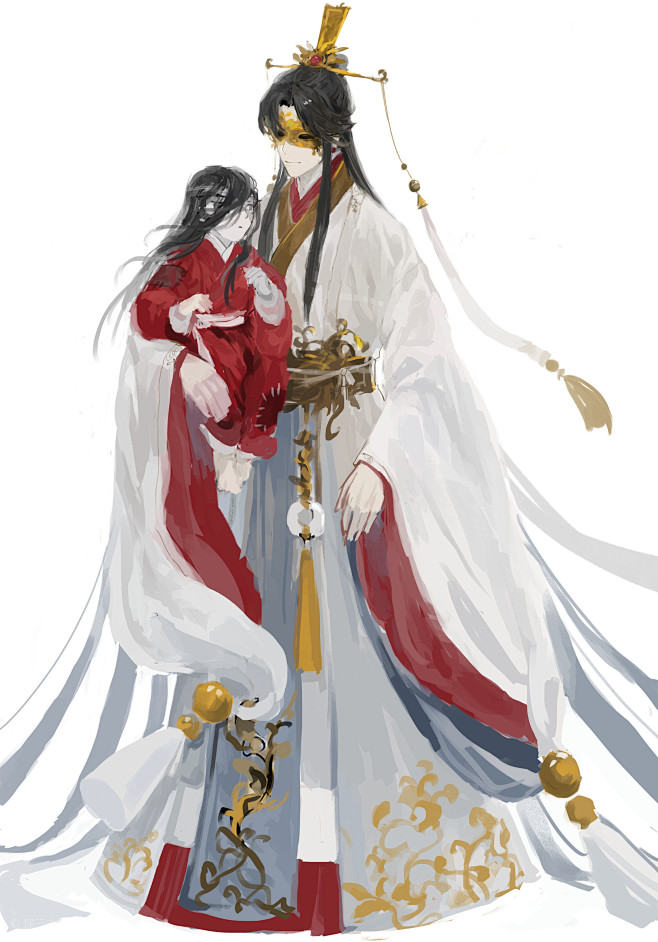 〔 天官赐福 〕怪三木 绘