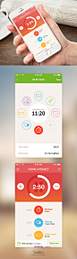 Everday app 手机界面设计，来自 www.mobileui.cn