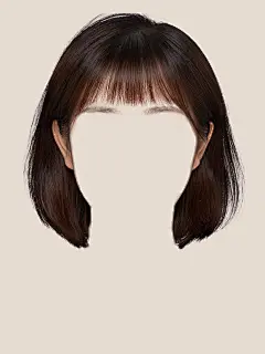 女生发型模板