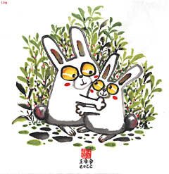 xiulan采集到少儿国画