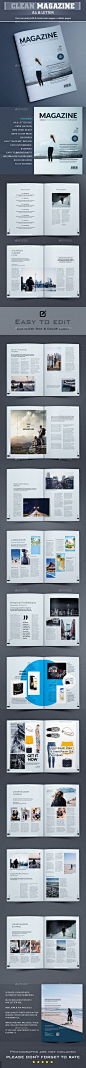 Multipurpose Magazine Template - Magazines Print Templates