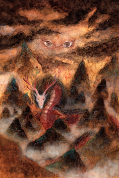 山海經-祝融:南方祝融,獸身人面,乘兩龍.有芒山.有桂山.有榣山.