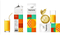 Tropicana Package Concept : In the world there are thousands of designs of juices. Each design at different times had different tasks. One design demonstrates the naturalness of the drink with the help of material and texture, the other uses juicy images 