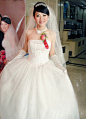 韩式新娘发型 - 韩式新娘发型婚纱照欣赏
