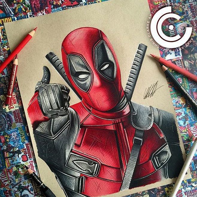 Dead pool——珍心画画业分享