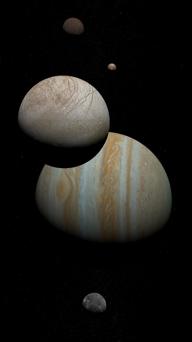 木星的卫星木卫一木卫二木卫三和木卫四08branko07imunekalamy
