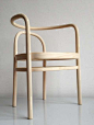 TRIWA INSPO - Poul Kjaerholm; #PK15 Ash and Cane Chair, 1970s. Produced by PP Møbler, 1990s.