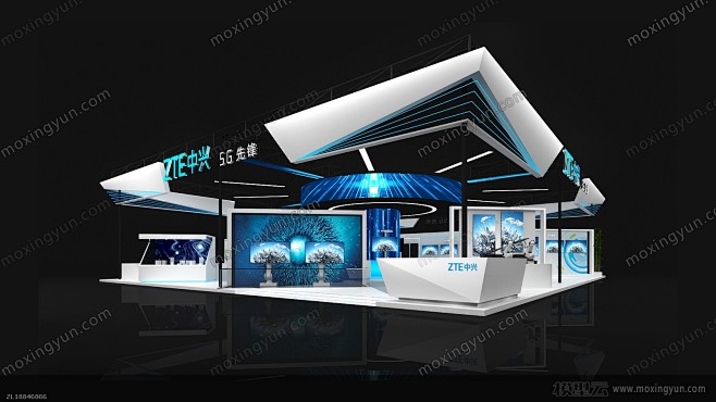 中兴展览展示展台模型展览模型