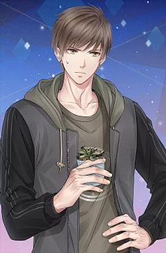 w莉香w采集到恋与制作人-白起