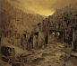 【地狱风光】 Zdzislaw Beksinki 。一个著名超现实主义画家的作品_吴忠中学吧_百度贴吧