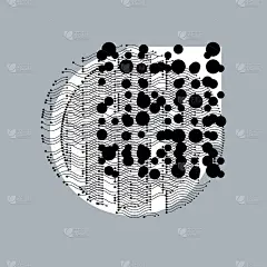 抽象几何构图，矢量背景。