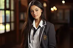 大学校园清纯女学生毕业写真
