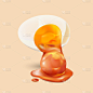 Salted egg yolk dripping