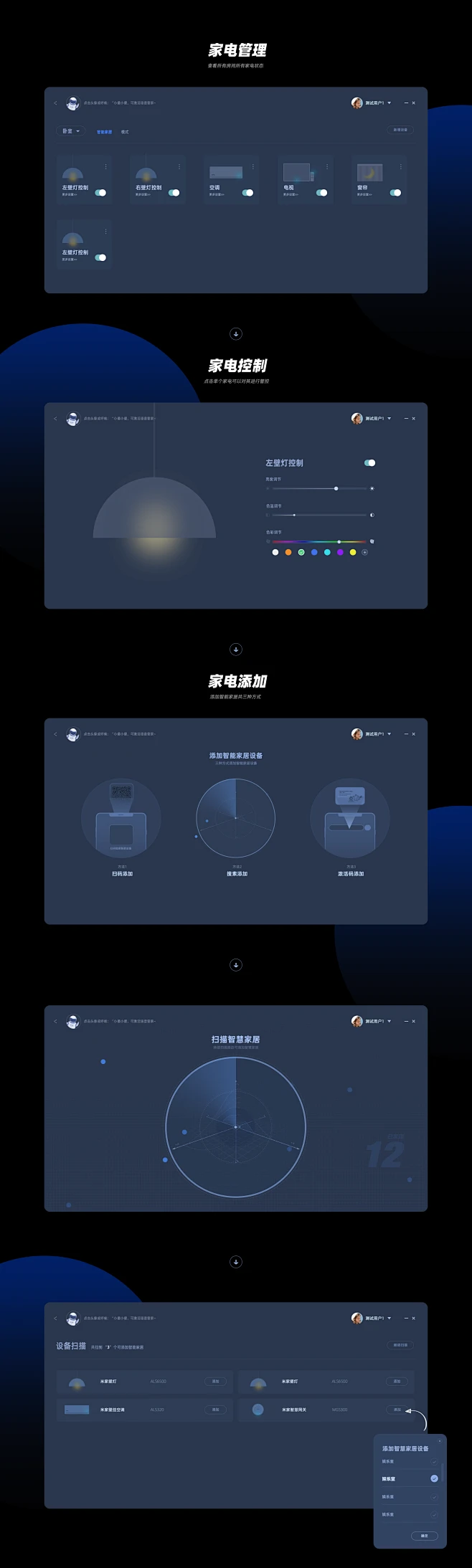 智慧家居控制中心_杨浩_【68Design】-花瓣网