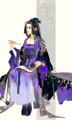 神隐小路采集到国风插画