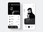 app-music-singer design singer music app music ui